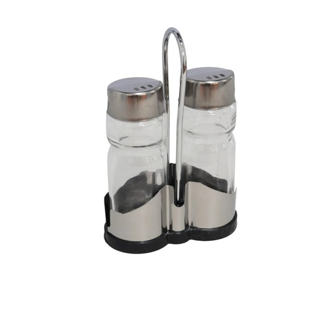 Set 2 Saleros con Soporte SET 2 SALEROS C/ SOPORTE