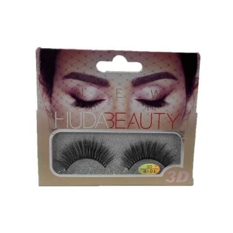 Pestañas postizas 3D Huda Beauty acabado natural Pestañas Postizas 3d Huda Beauty Acabado Natural