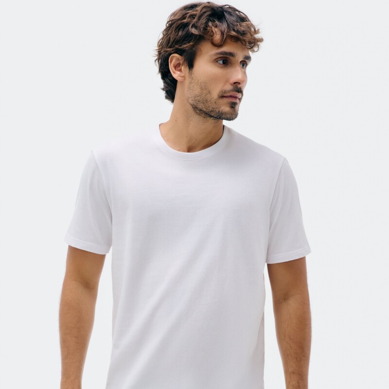 CAMISETA MM MASC BLANCO