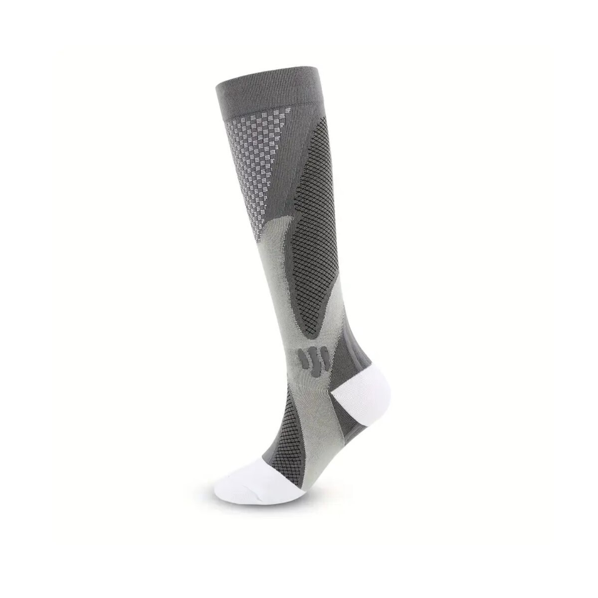 MEDIAS DE COMPRESIÓN XXL GRIS - GRIS 