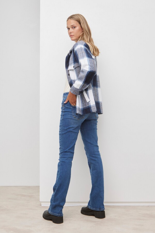 Sobrecamisa Cuadros MULTI/AZUL