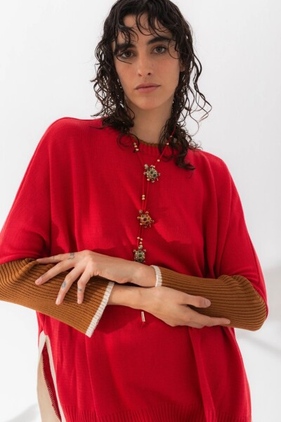 BUZO PAMELI COTTON Rojo