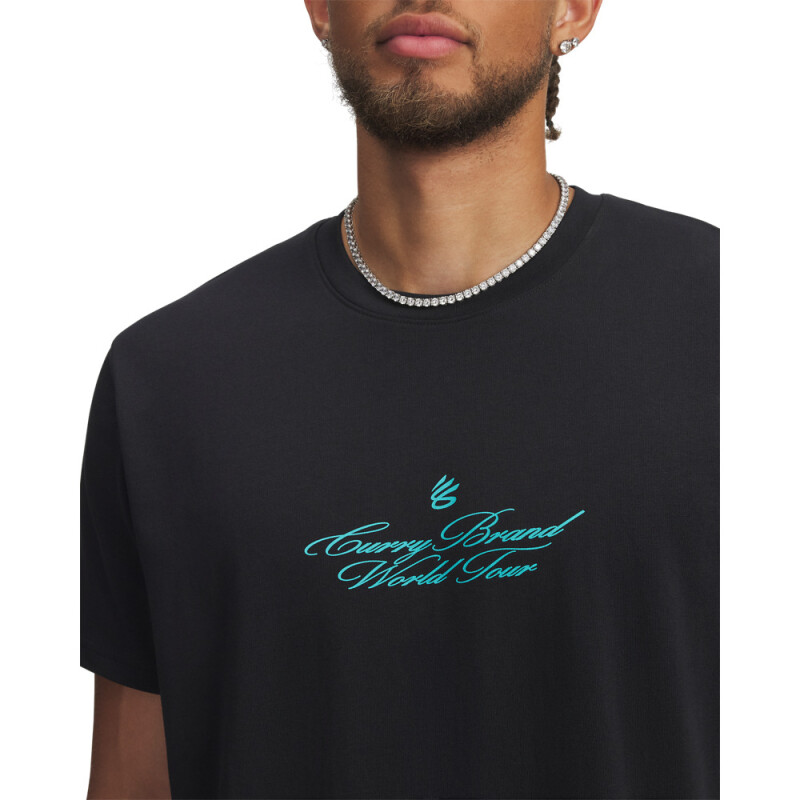 Curry Tour Tee 3 BLK-001