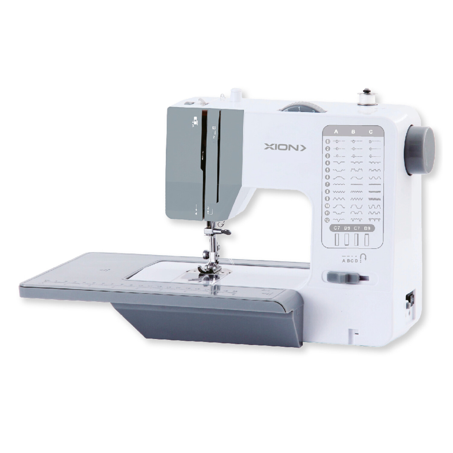 máquina de coser con 38 patrones de puntadas — Joacamar