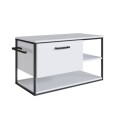 MUEBLE DE BAÑO SUSPENDIDO 80 CM S/BACHA - BLANCO MUEBLE DE BAÑO SUSPENDIDO 80 CM S/BACHA - BLANCO