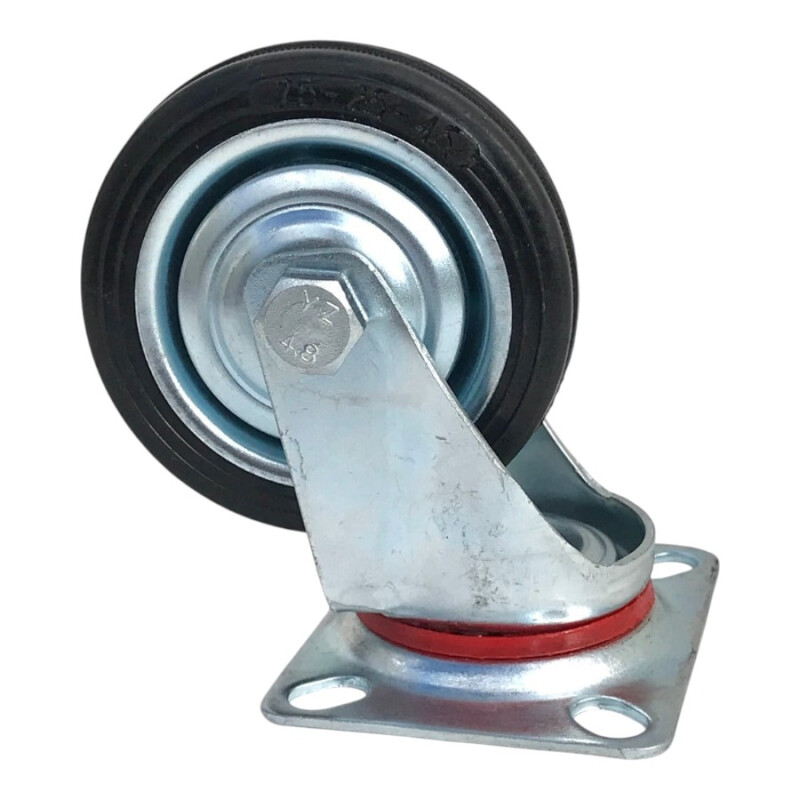 Rueda Industrial 100 mm con Soporte Rueda Industrial 100 mm con Soporte