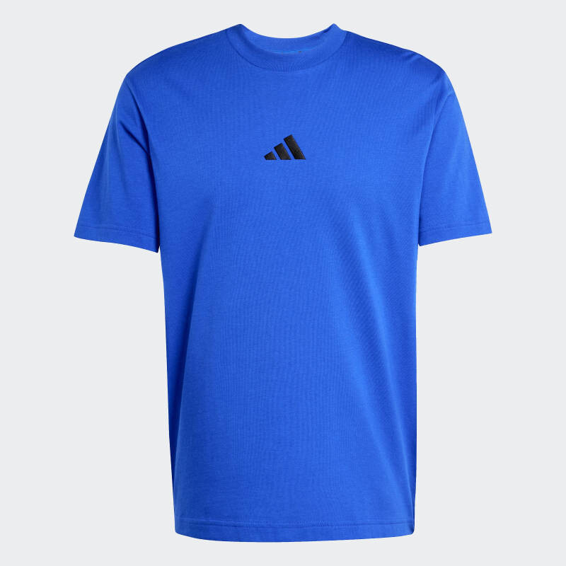 Remera Adidas Jersey Essentials Small Logo Azul