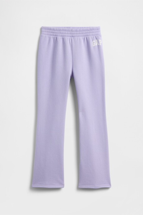 Pantalón Deportivo Logo Bootcut Niña Orchid