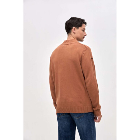 Buzo punto Folie Marrón