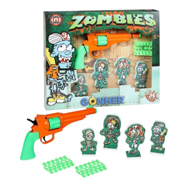 Gonher Pistola Revolver Arma Juguete Zombie Niños Infantil Gonher Pistola Revolver Arma Juguete Zombie Niños Infantil