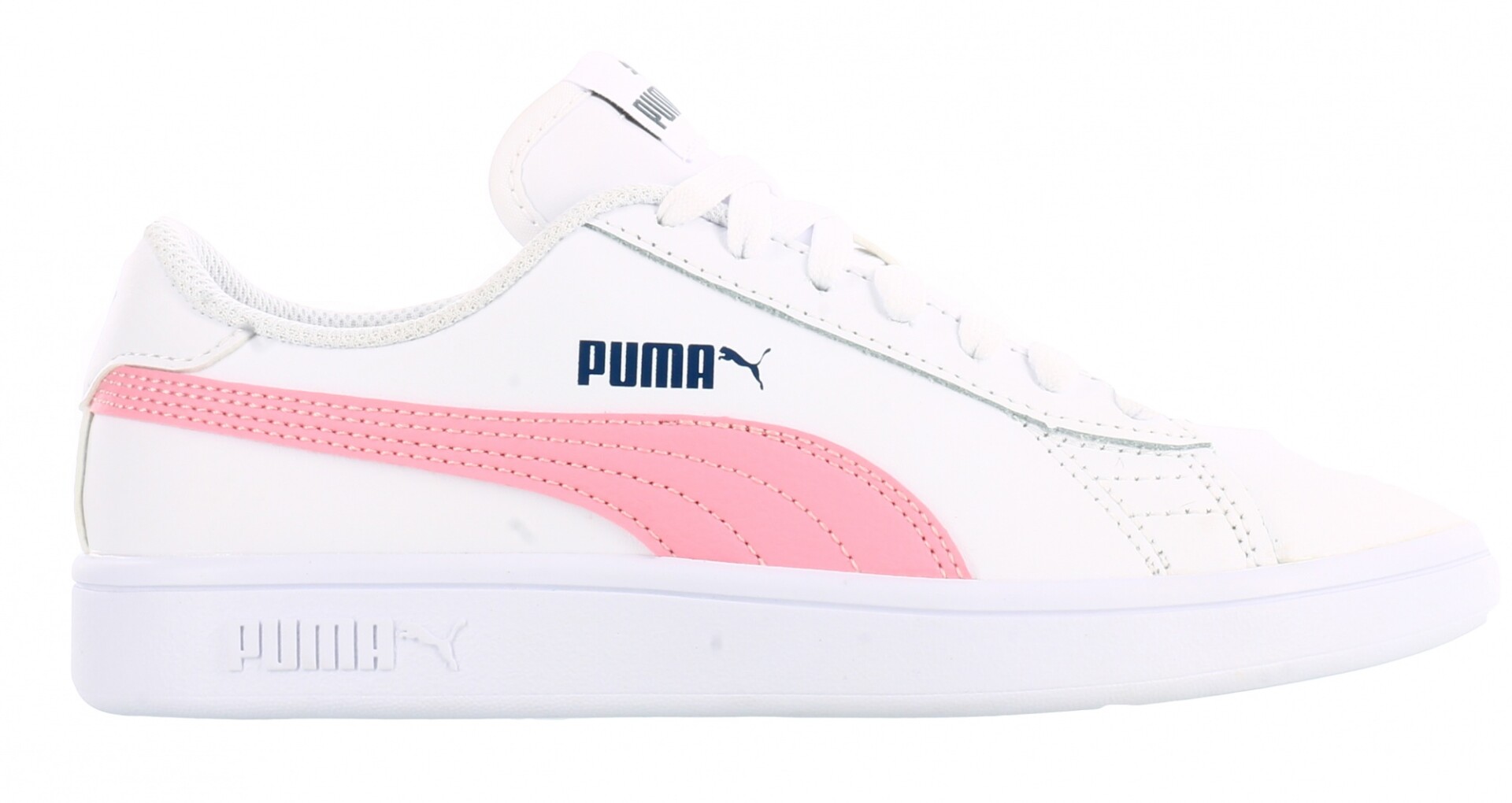 Championes de Mujer Puma Smash V2 W Puma - Blanco - Rosa - Azul Marino 