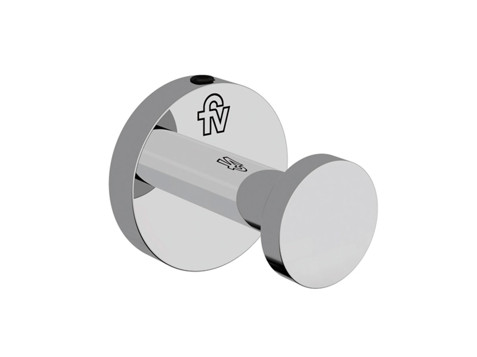 Percha Simple Cromada Linea Lilo 3.8Cm De Diametro 