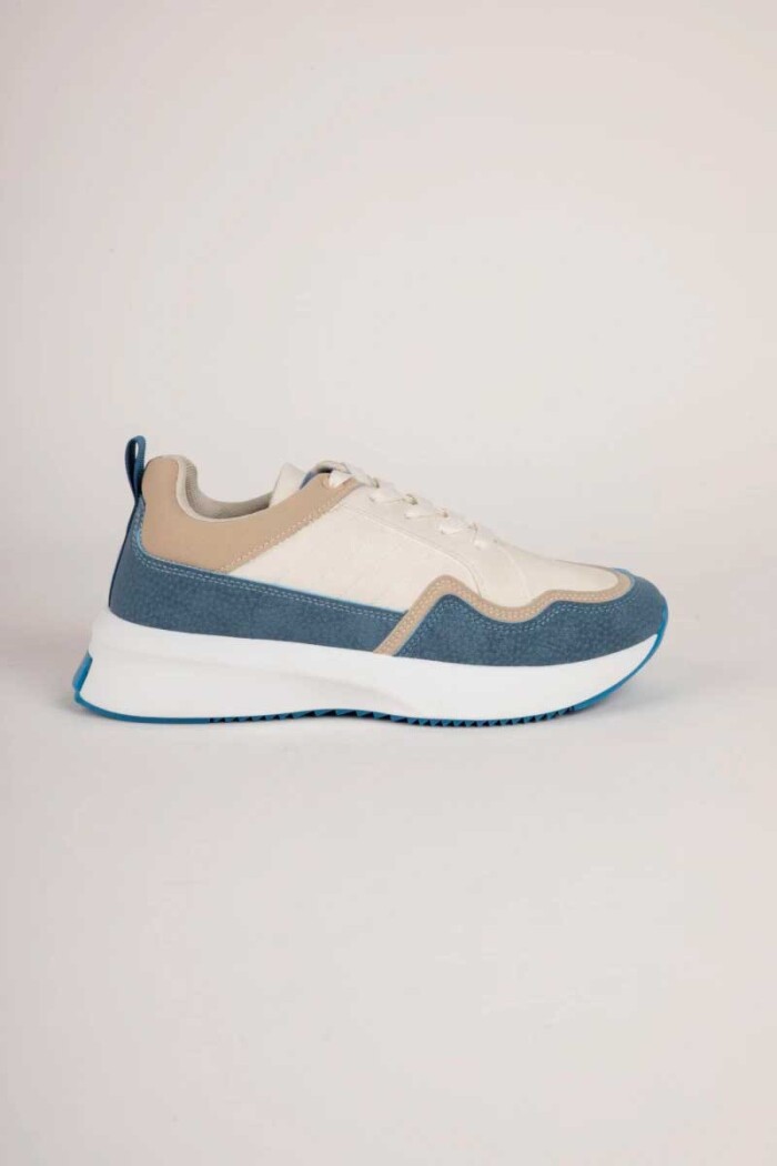 CALZADO DEPORTIVO MUJER PADDOCK GWAYNE Azul-jean