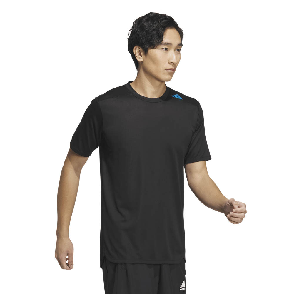 D4T Hr Hiit Tee - Hombre Black