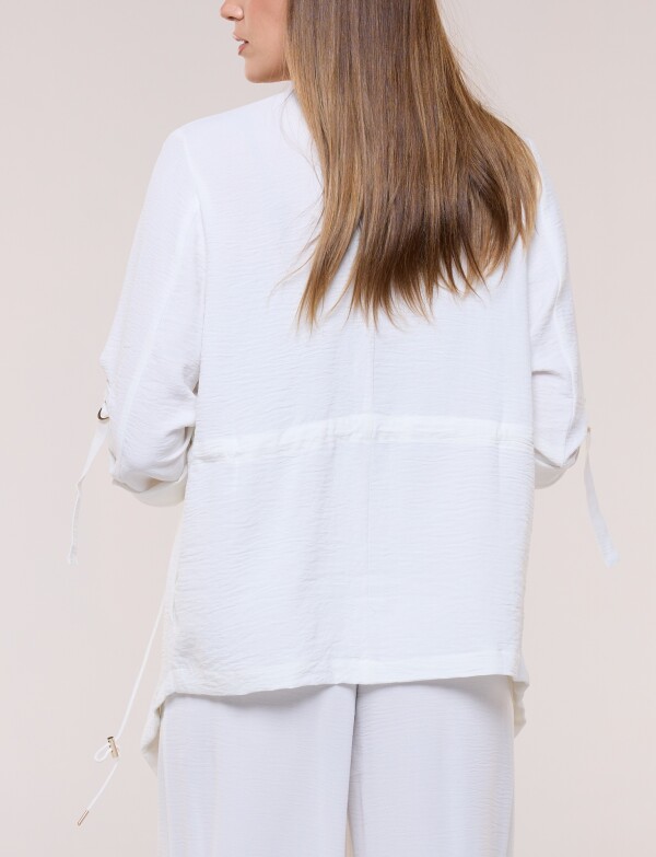 Chaqueta Cintura Ajustable CRUDO