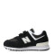 Championes de Niños New Balance P574 Velcro Negro - Blanco