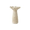 PORTA VELA CERAMICA MARFIL 11.5X19CM Unica