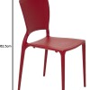 Silla Sofia Respaldo Cerrado - Color Rojo - 92236/040 Silla Sofia Respaldo Cerrado - Color Rojo - 92236/040