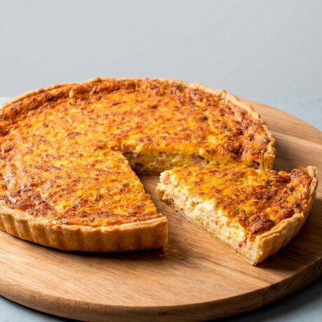 Tarta de Puerros y Panceta 000