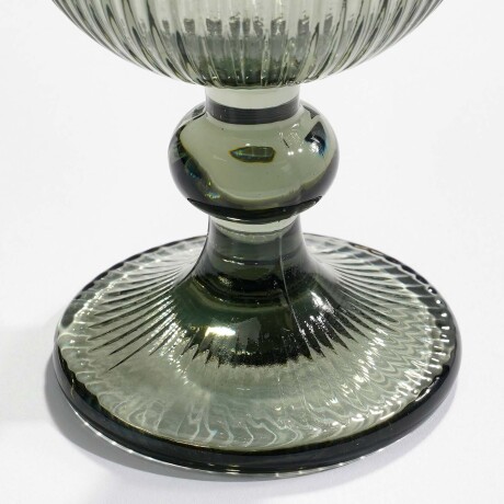 COPA VIDRIO GRIS MERLOT