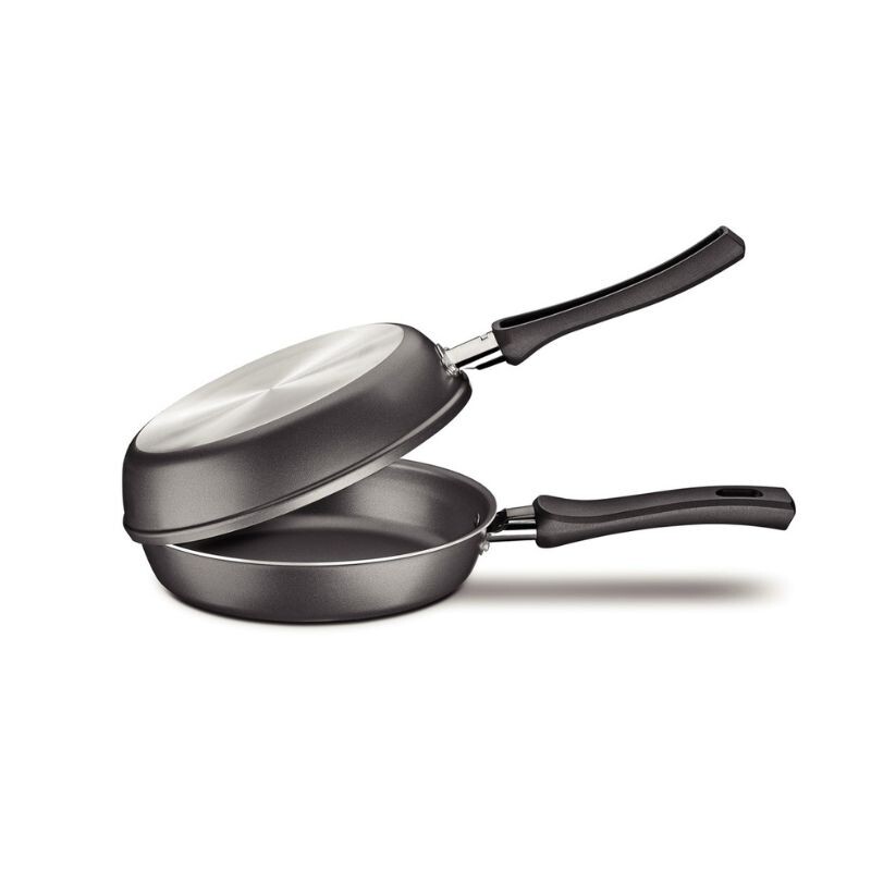 OMELETERA 20CM LORETO NEGRA TRAMONTINA Negro