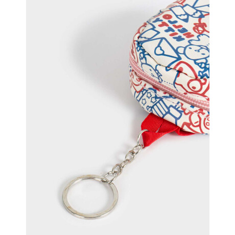 Llavero & Charm Mini Mochila ''hello Kitty'' Combinacion Multicolor