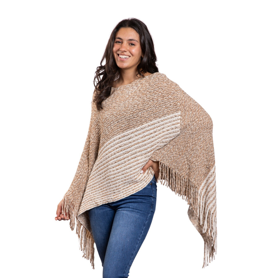 CHERRY PONCHO BROWN