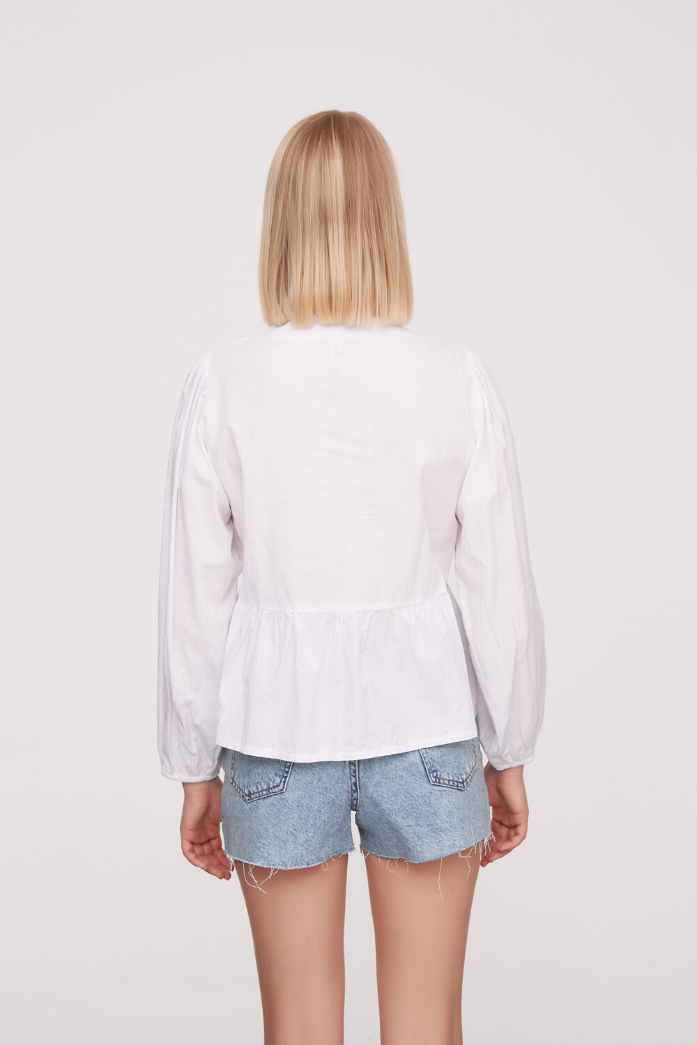 Blusa Chattan Blanco