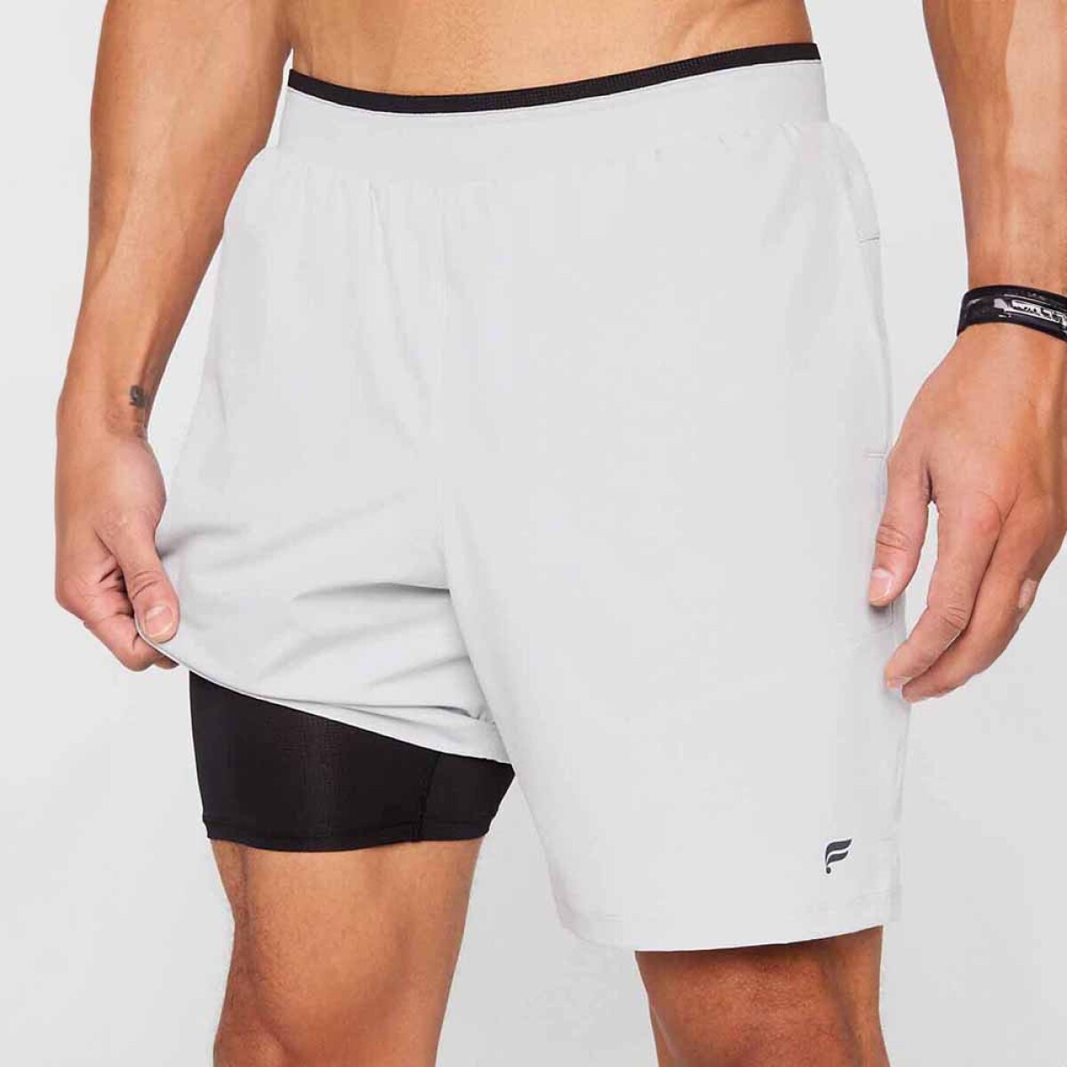 Short Con Malla The Fundamental Short II Lined 7" Hombre 