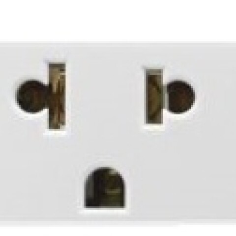 TOMA EURO AMERICANA 2P+T 15A 250V ATENEA BLANCO TOMA EURO AMERICANA 2P+T 15A 250V ATENEA BLANCO