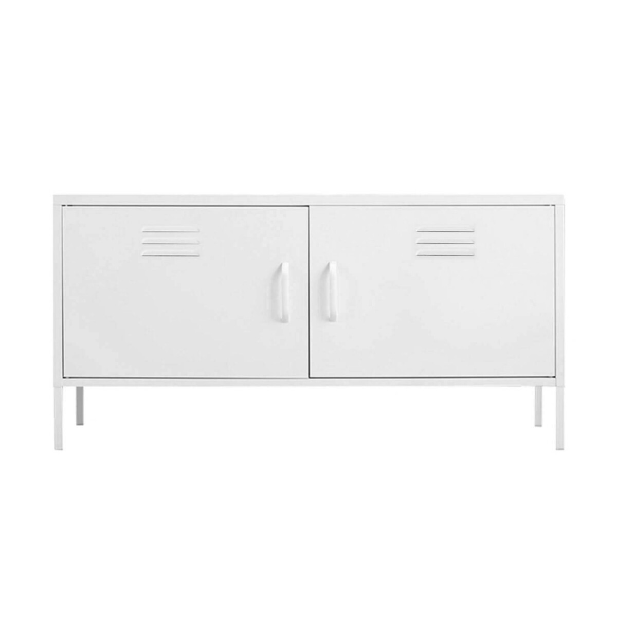 RACK PARA TV - METAL BLANCO MARYLAND 