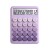 Calculadora Escritorio 12 Dígitos Funciones Números Escolar Color Variante Violeta