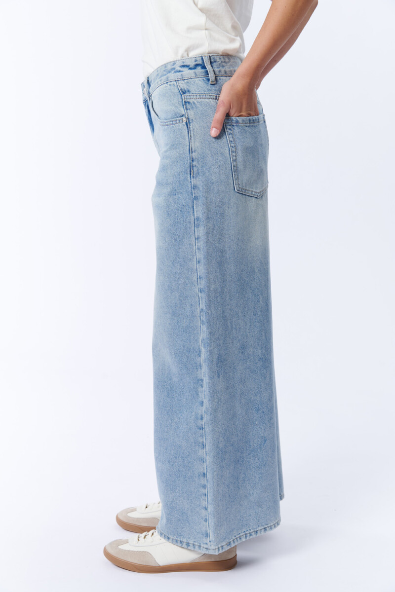 Pantalón De Jean Extra Azul Claro