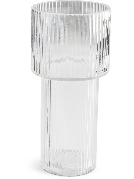 Jarrón RUNE Ø12xA25cm transparente Jarrón RUNE Ø12xA25cm transparente
