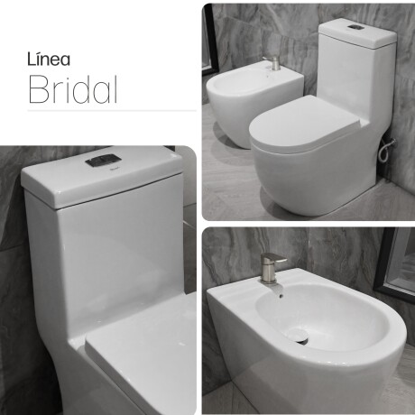 INODORO CON MOCHILA PIEZA BRIDAL BLANCO TERMINACION BRILLO 000