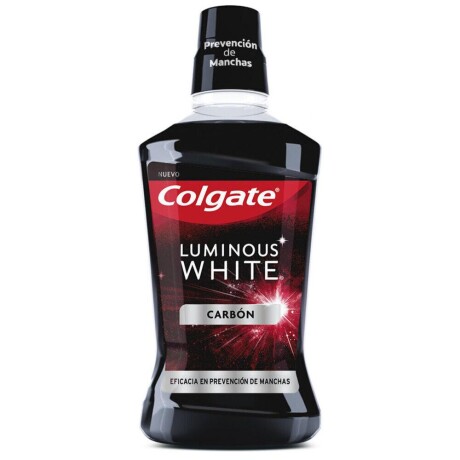 Enjuague Bucal Colgate Luminous White Con Carbon 500 ML Enjuague Bucal Colgate Luminous White Con Carbon 500 ML