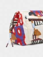 Neceser Estampado De Nylon multicolor