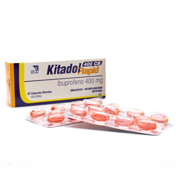 KITADOL RAPID 400 CJ X 20 CAPS. BLANDAS única