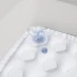 Bañera Bebé Bestway Mini Piscina Inflable Cuadrada Pileta Variante Color Blanco