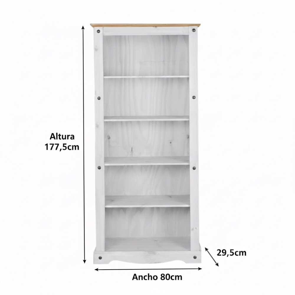 BIBLIOTECA ESTANTERÍA MULTIUSO ORGANIZADOR EN MADERA MACIZA - LÍNEA MEXICANA BIBLIOTECA ESTANTERÍA MULTIUSO ORGANIZADOR EN MADERA MACIZA - LÍNEA MEXICANA