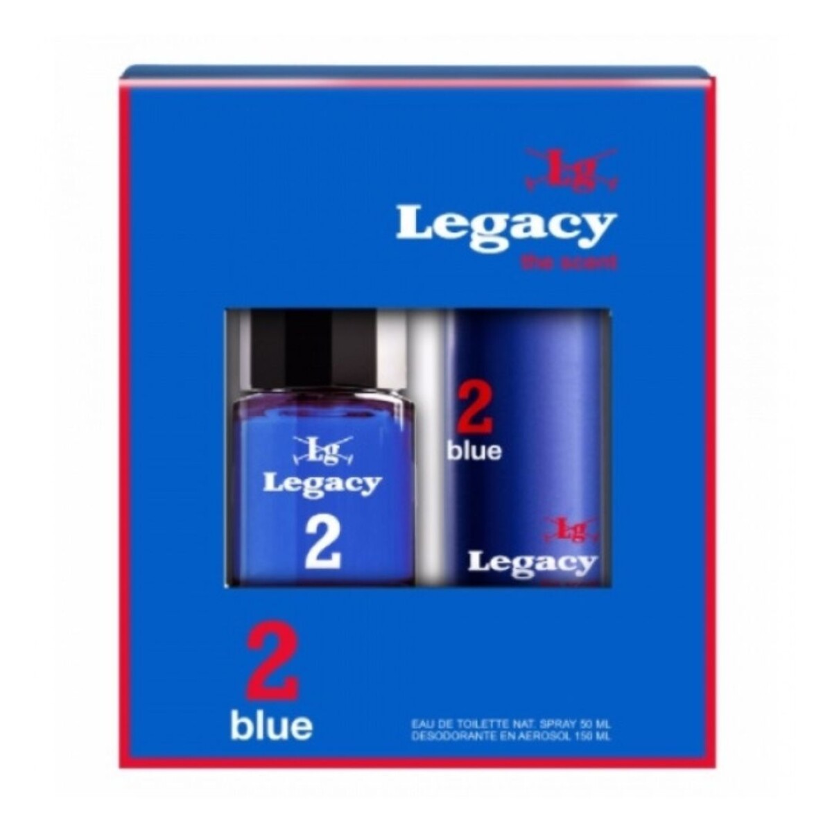 Pack Legacy Perfume EDT 50ml + Desodorante 150ml 