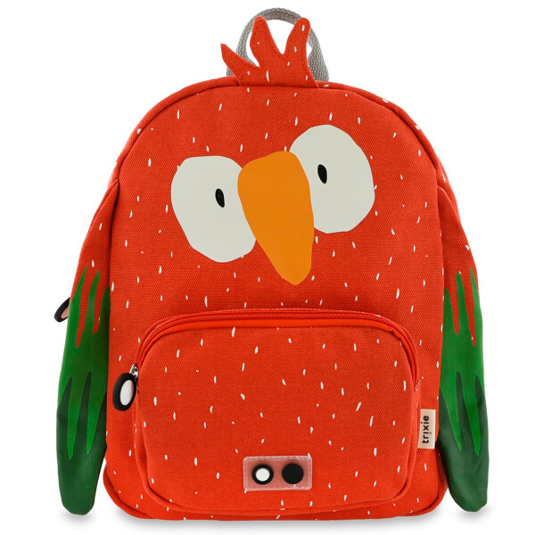 Mochila Trixie Escolar Infantil Diseño Animal 31x23cm Atrix® Diseño Loro