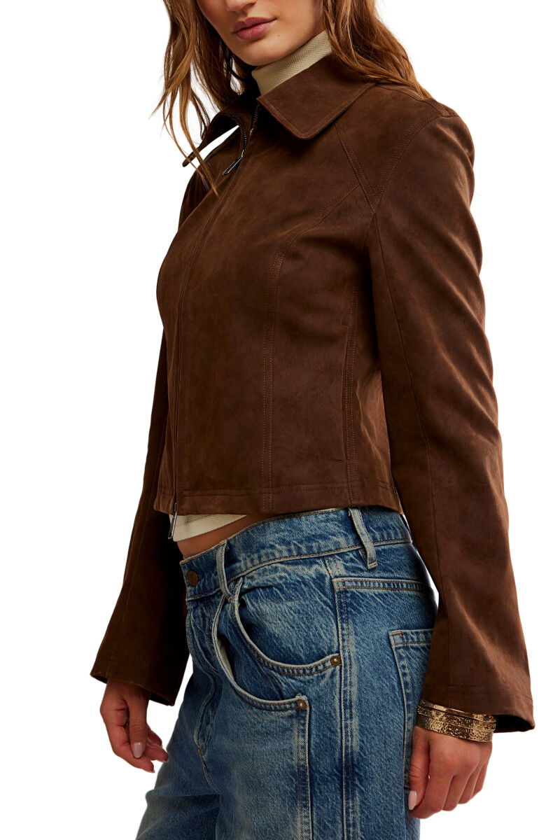 CHAQUETA VINTAGE Marron