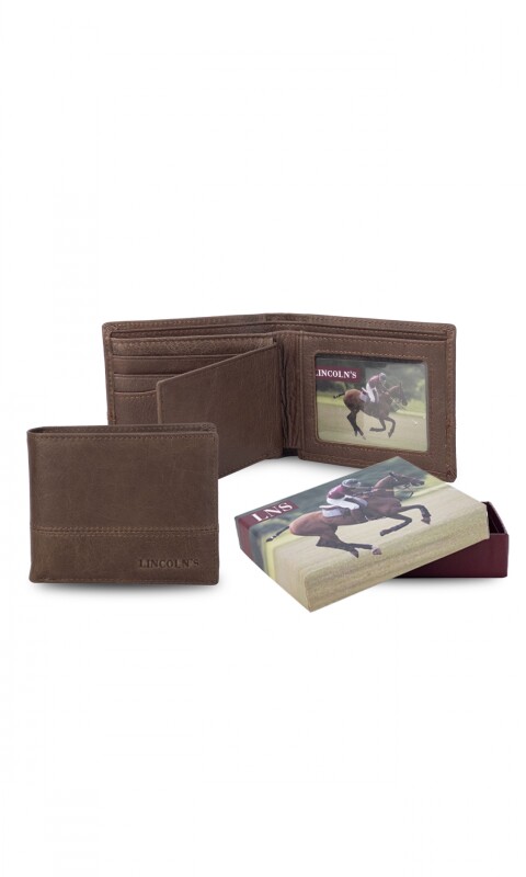 BILLETERA HOMBRE GOYA TOSTADO