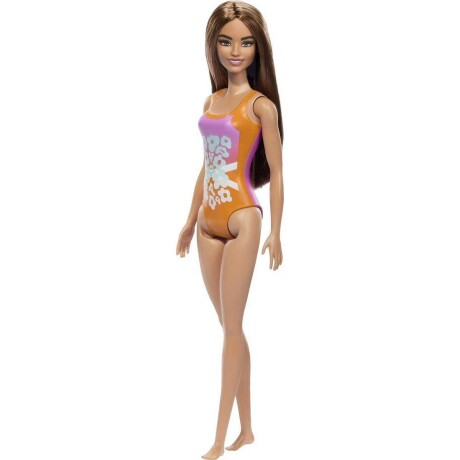 Barbie Beach pelo castaño