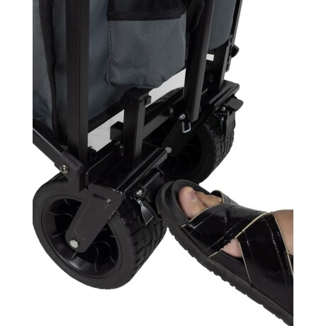 Carro Plegable Multiuso Bebesit Waggon con Ruedas Dobles Gris