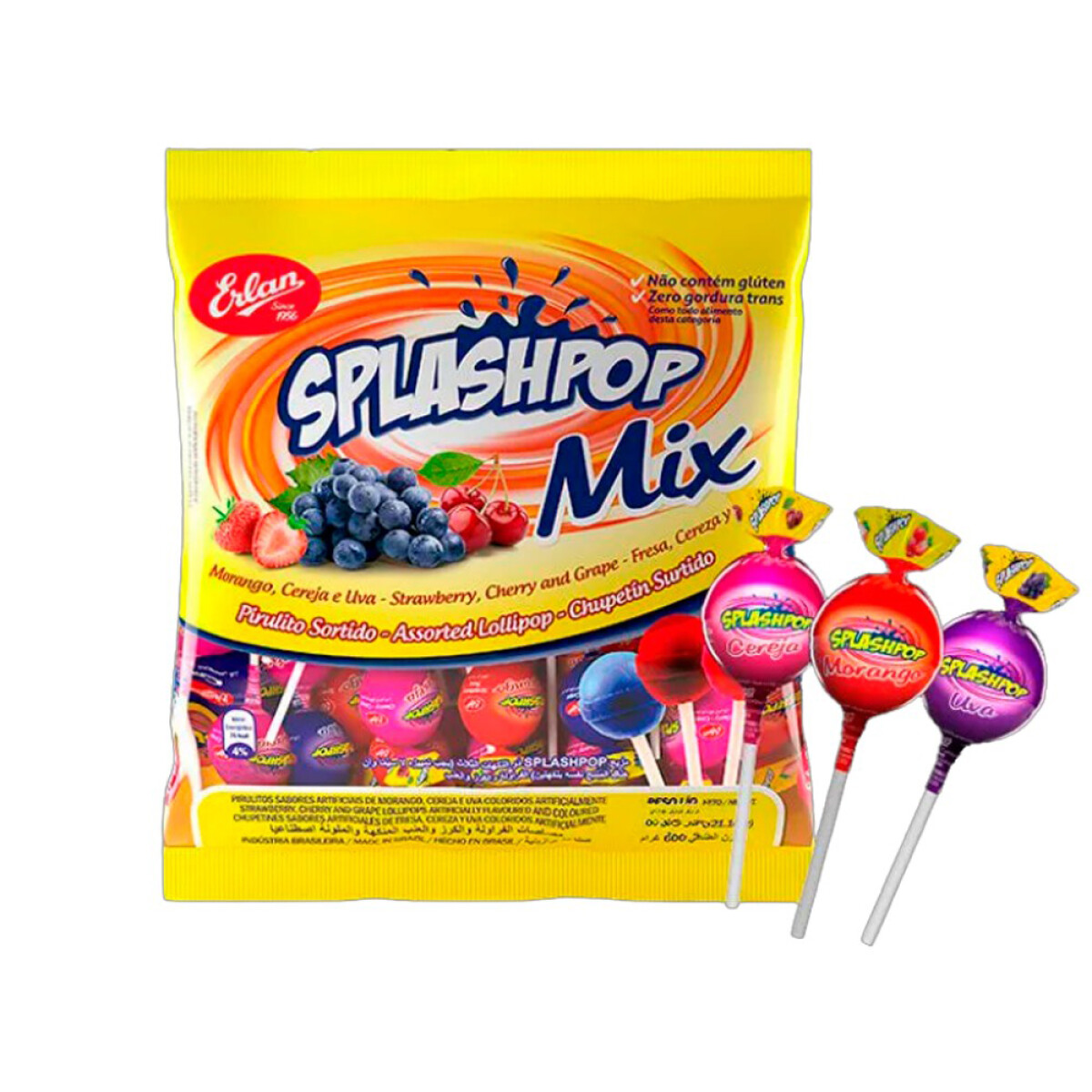 Chupetin Erlan Splash Pop x 50 