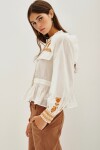 Camisa Nash Frills Crudo