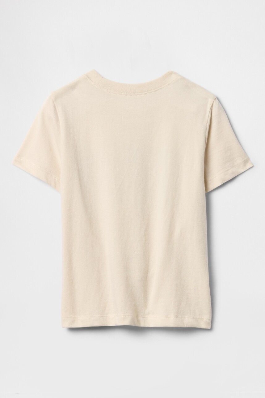Remera Logo Gap Disney Toddler Niño Chino
