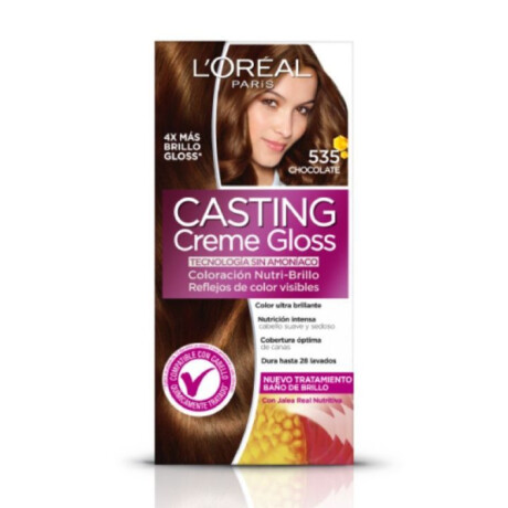 Tintura Para Cabello L'Oréal Paris Casting Creme Gloss Chocolate N°535 Tintura Para Cabello L'Oréal Paris Casting Creme Gloss Chocolate N°535